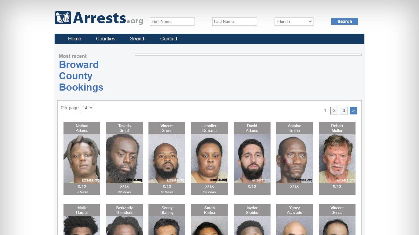 Broward County Arrests and Inmate Search